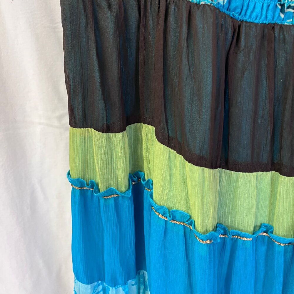 ABS by Allen Schwartz Vintage Dress L - Picture 7 of 8
